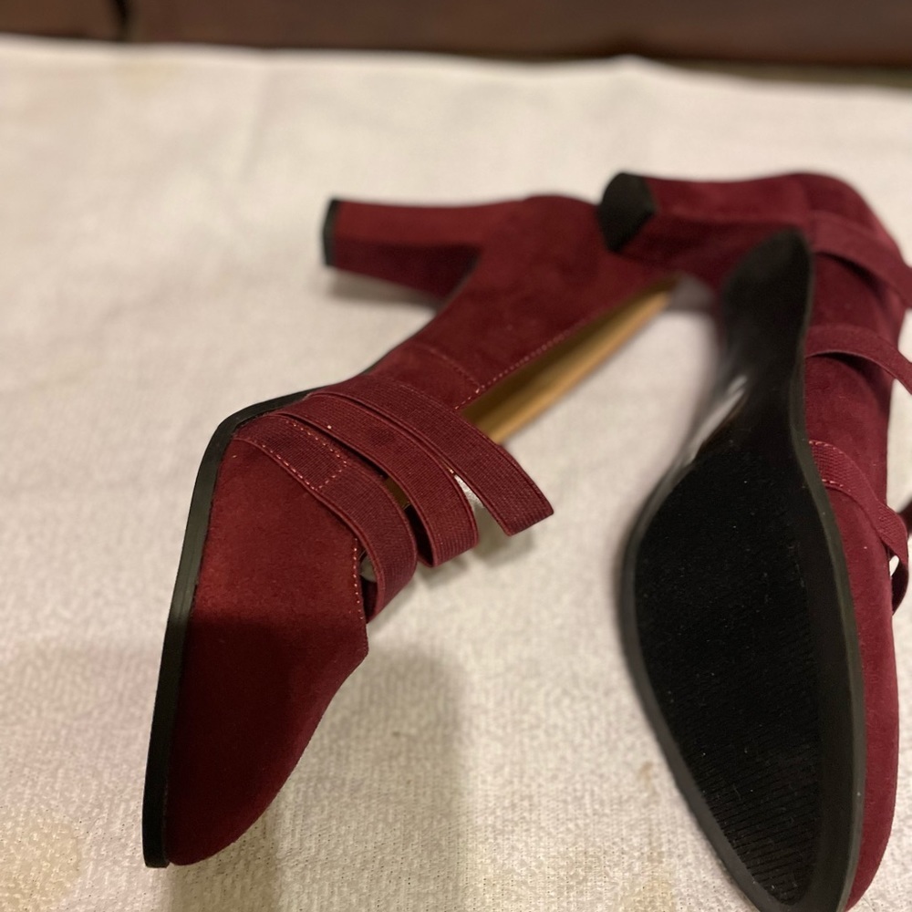 Women’s suede Shoes Heel - Picture 2 of 10